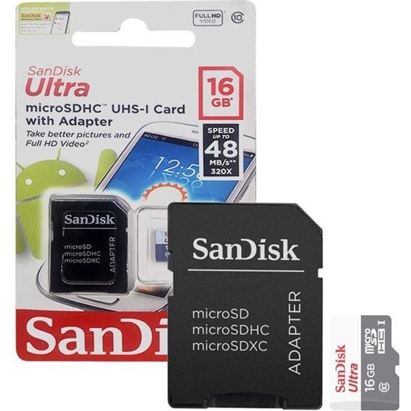Ýat karty SanDisk  SDSQUNB 16 GB.