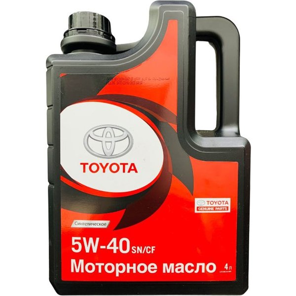 Motor ýagy TOYOTA TGMO SN/CF 5W-40 4 l