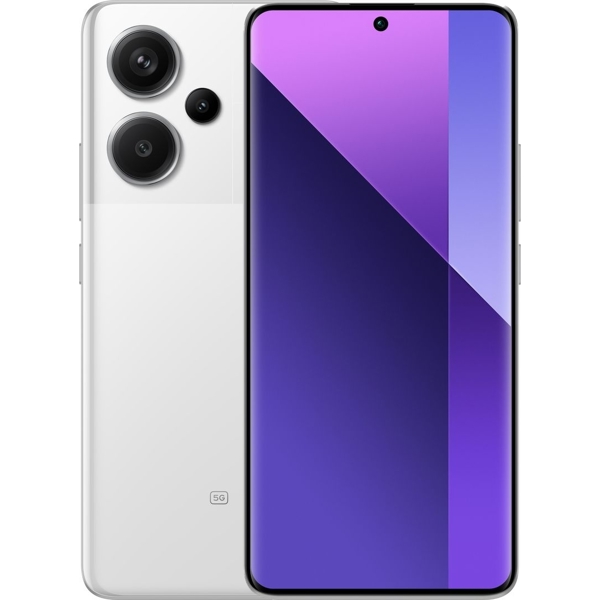 Öýjukli telefon Xiaomi Redmi Note 13 Pro+ 8GB 256 GB. Aý şöhlesi ak