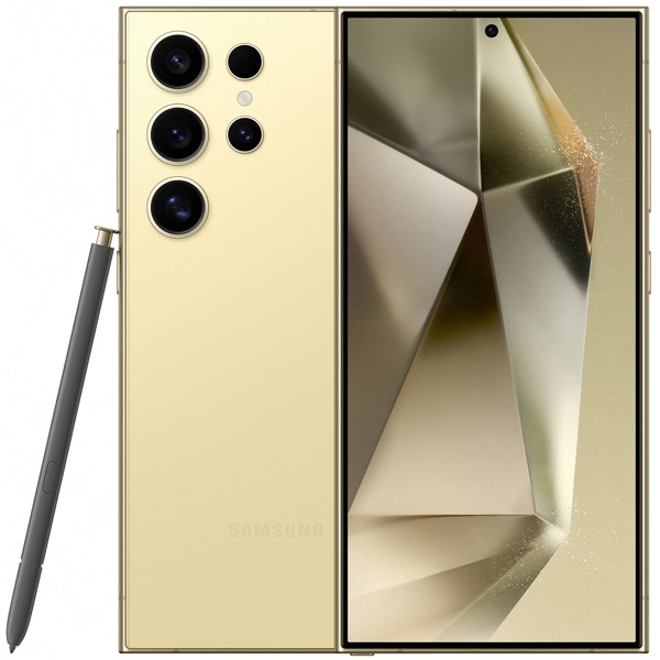 Öýjukli telefon Samsung Galaxy S24 Ultra 12GB 256 GB. Sary