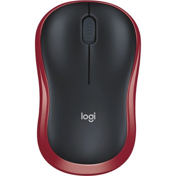 Kompýuter syçanjygy Logitech M185 Gyzyl