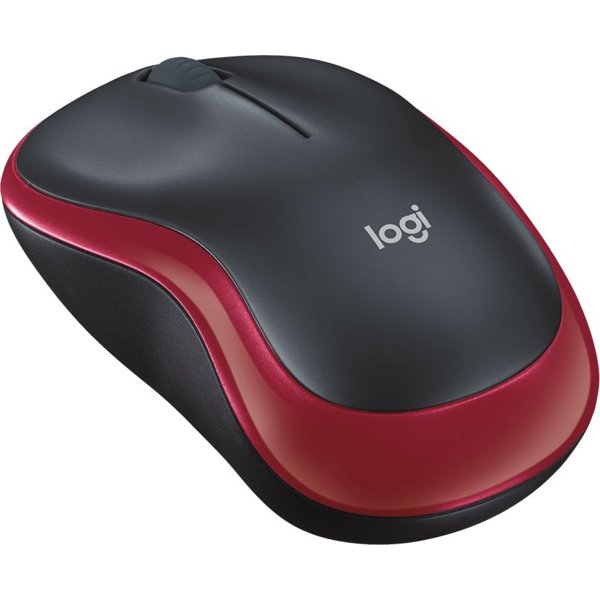 Kompýuter syçanjygy Logitech M185 Gyzyl