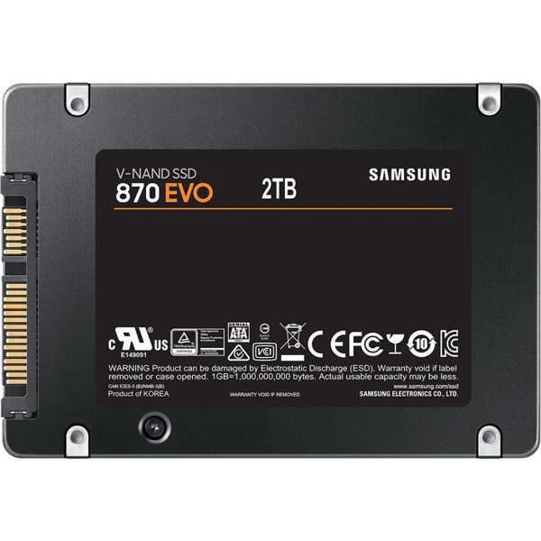 Içerki SSD Samsung EVO 870 2 TB.