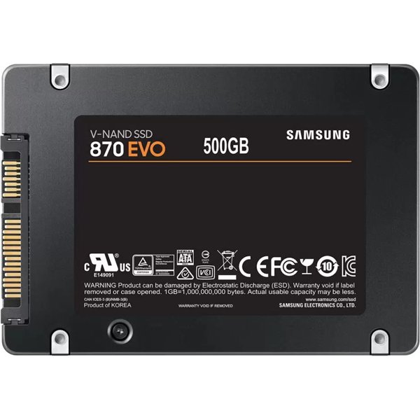 Içerki SSD Samsung EVO 870 500 GB.