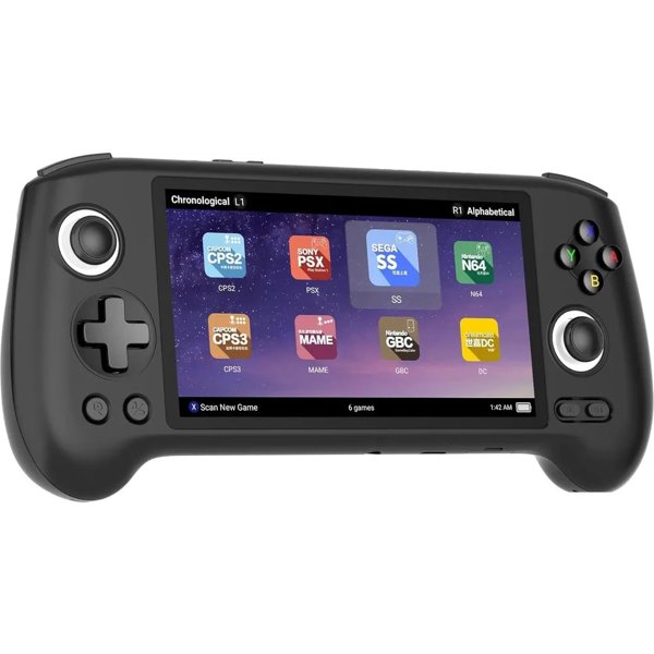 Oýun konsoly Anbernic RG556 128 GB. Gara