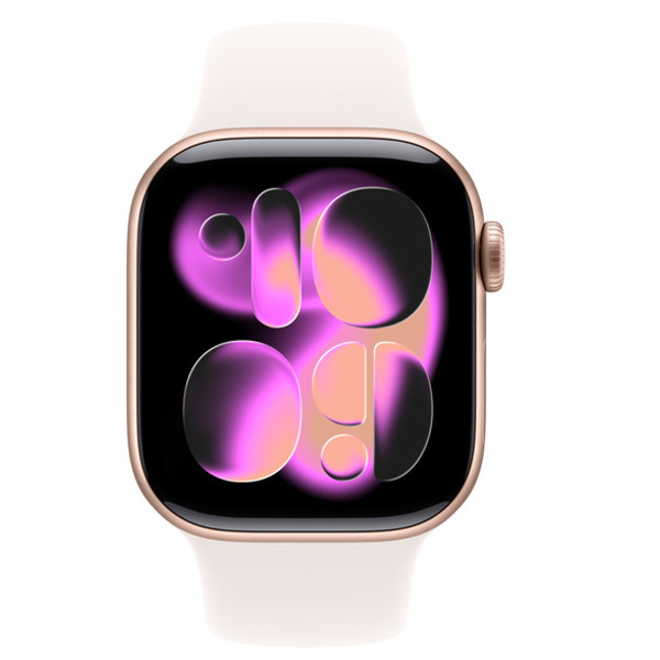 Akylly sagat Apple iWatch 11 Rose Gold 42 mm