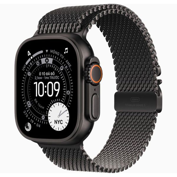 Akylly sagat Apple iWatch Ultra 3 Milanese Loop 49 mm