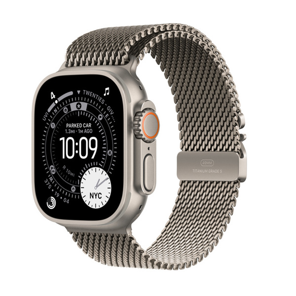 Akylly sagat Apple iWatch Ultra 3 Milanese Loop 49 mm
